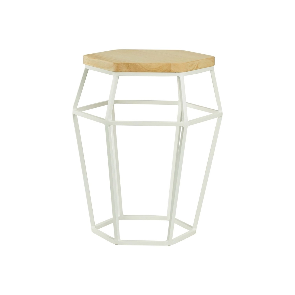 Ford Stool / Ford Side Table - White