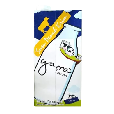 YARRA UHT FULL CREAM MILK 1 LITRE/ 1 CTN