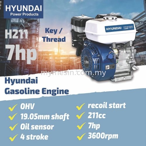 HYUNDAI H211 Gasoline Engine 7Hp