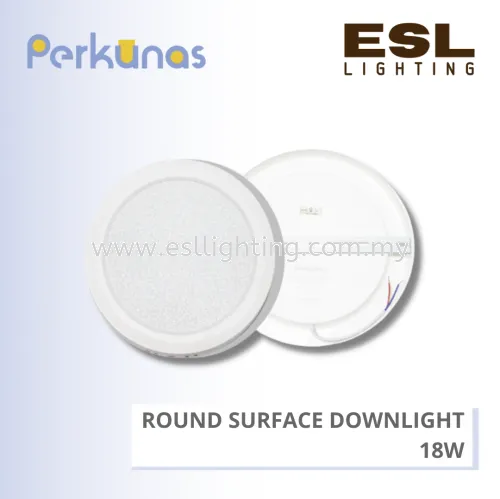 PERKUNAS ROUND SURFACE DOWNLIGHT - 18W