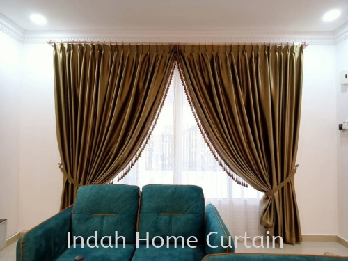 Installation Curtain in Jalan Setia Perdana U13/26L, Seksyen U13 Anjung Sari, Triple Storey House ^^  Thanks For VIP Customer Support 