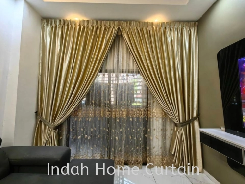 Hanging Curtain in Perdana Villa Apartment } Thanks for Customer Support Repeat Booking 2nd Curtain 