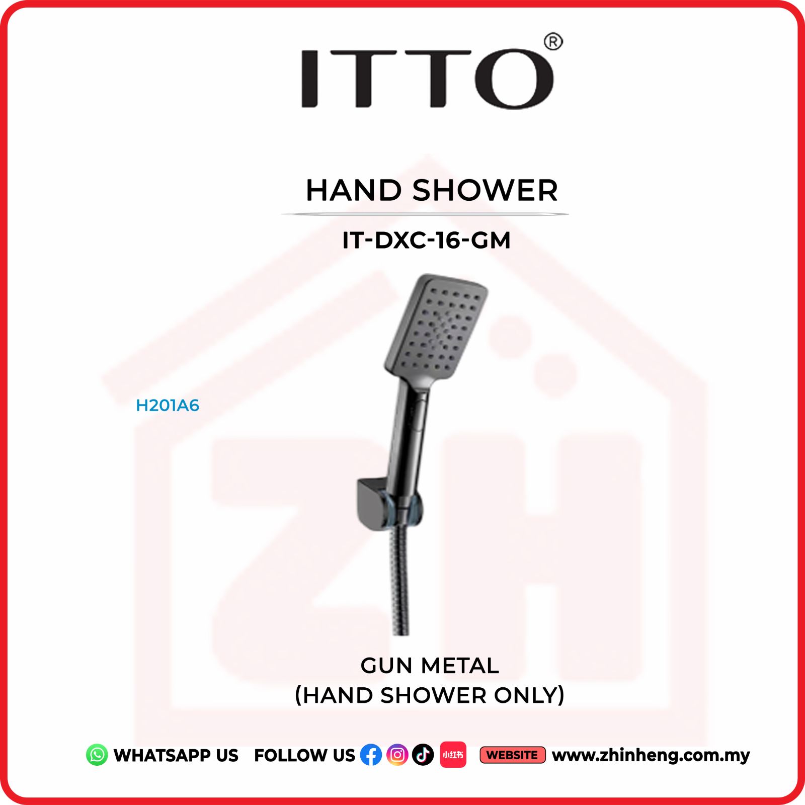 ITTO HAND SHOWER  IT-DXC-16-GM