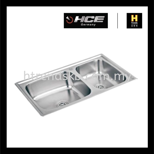 HCE Stainless Steel Sink - Double Bowl KS9051