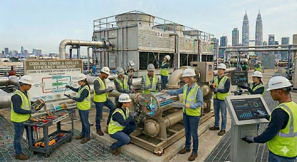 Cooling tower and chiller efficiency training