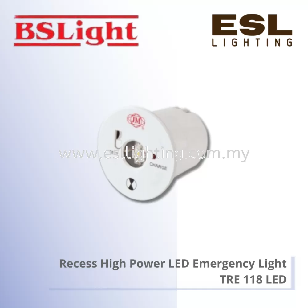 BSLIGHT Recess High Power LED Emergency Light  - TRE 118 LED