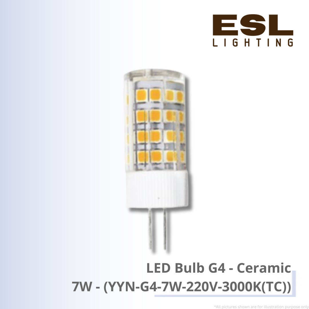 LED Bulb G4 Ceramic 7W - YYN-G4-7W-220V-3000K(TC)
