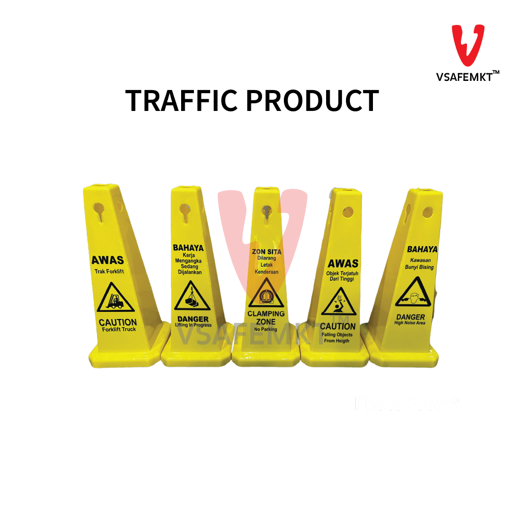 Floor Stand Signs square size with 4 sided