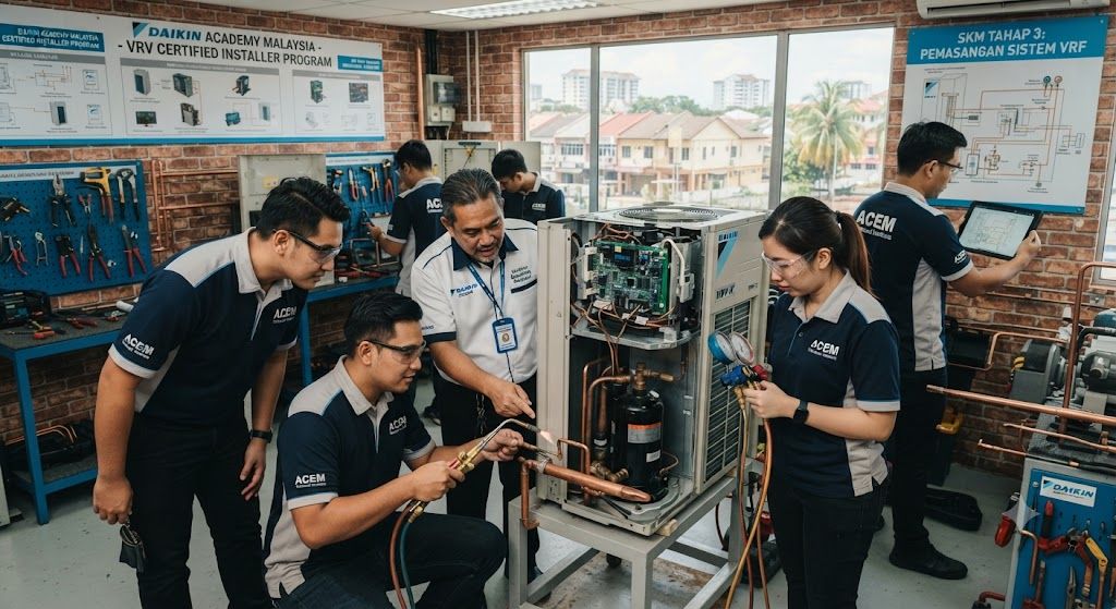 VRF system installation certification Malaysia