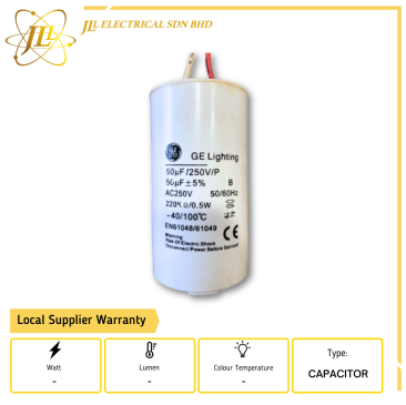 GE 50UF 250V CAPACITOR