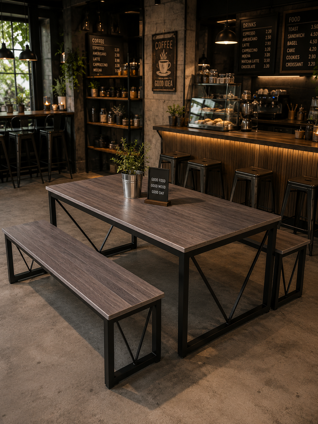 Rubberwood Table Set