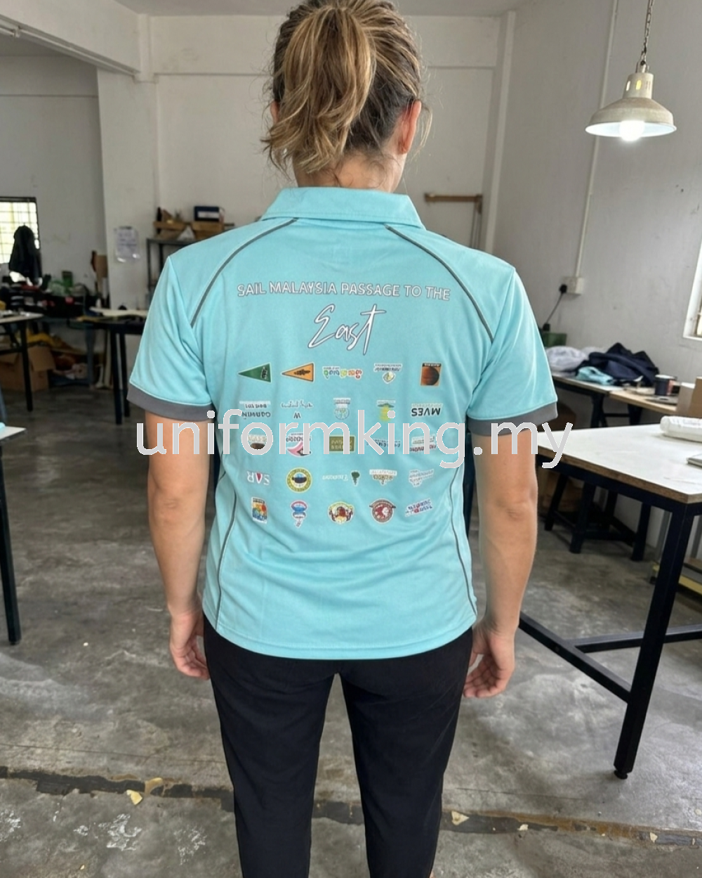 Custom Logo Polo T-Shirt | Premium Corporate Uniform Polo Shirt | Comfortable Durable Branded Polo Tee at Affordable Price