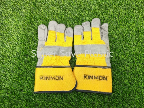 SARUNG TANGAN KULIT LICIN SELESA/ SMOOTH HALF LEATHER GLOVE / SAFETY GLOVE