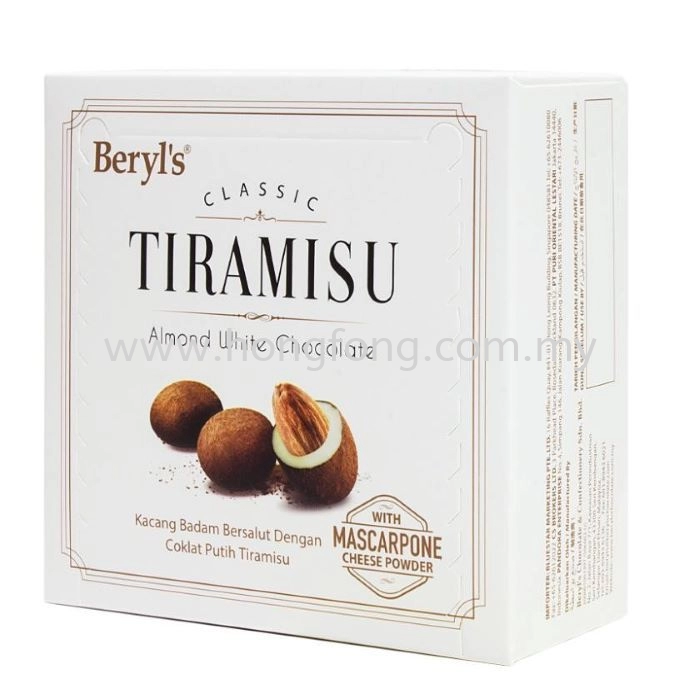 BERYL'S CLASSIC TIRAMISU ALMOND-WHITE CHOCO(65G)
