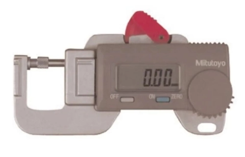 353-3727 - Mitutoyo Series 700 Thickness Meter, 0mm - 12mm, ±0.02 mm Accuracy, 0.01 mm Resolution, LCD Display