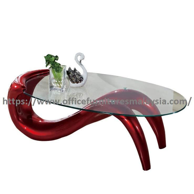 4 ft New Creative Design Top Tempered Glass Coffee Table YG3182