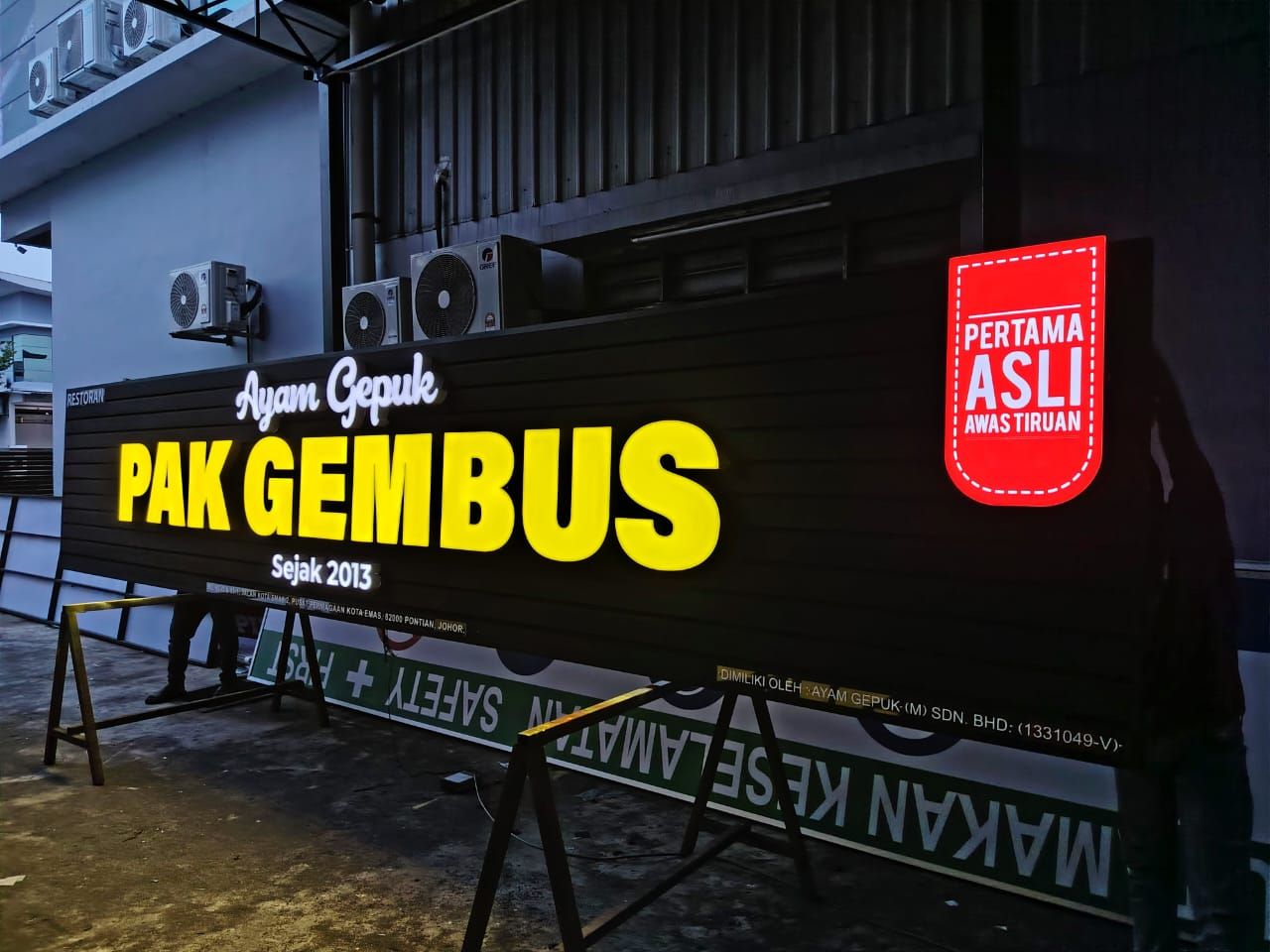 BEST 3D LED FRONT-LIT SIGNBOARD PROVIDER IN BENTONG, JAYA GADING & KEMASIK