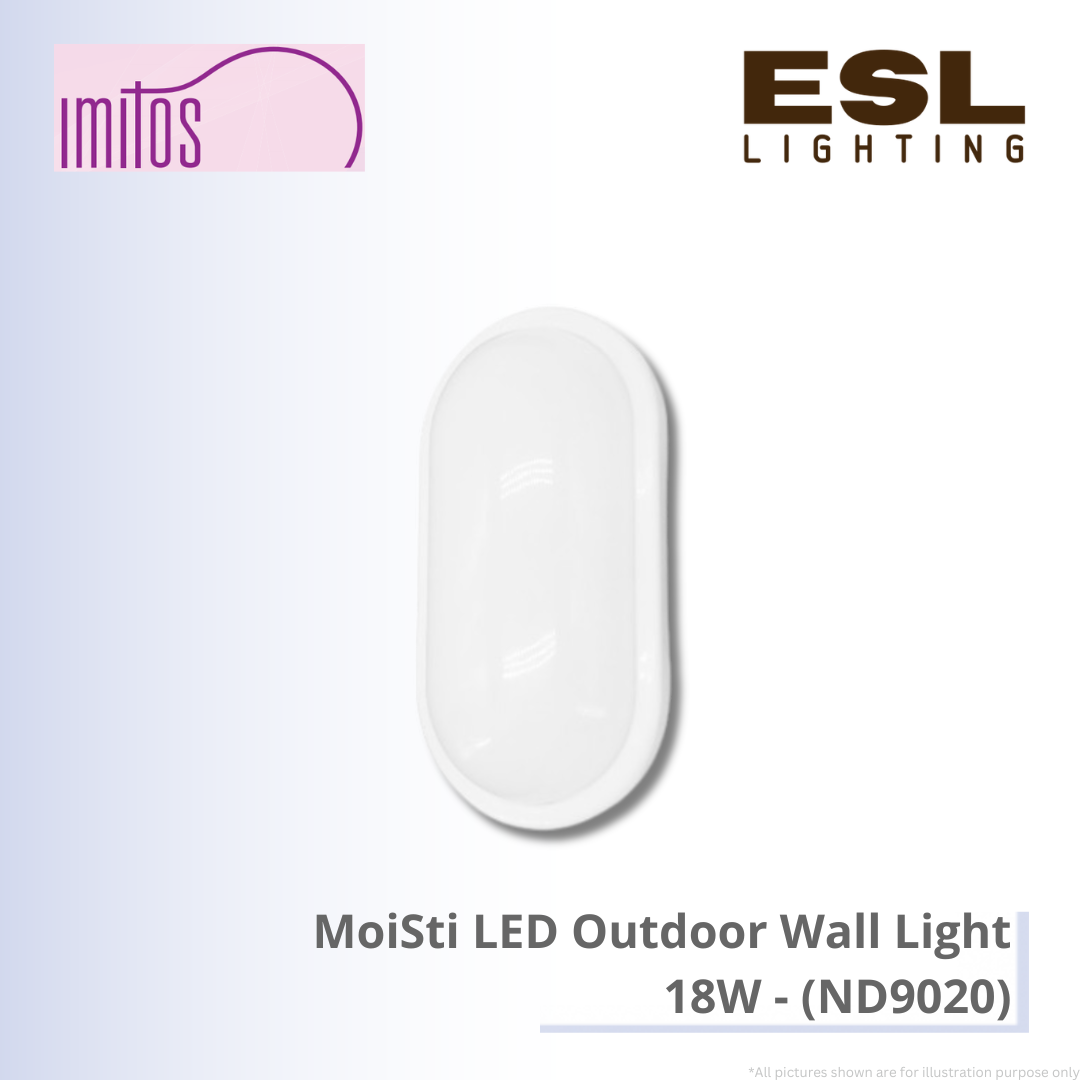 IMITOS MoiSti LED Outdoor Wall Light 18W - ND9020 IP65
