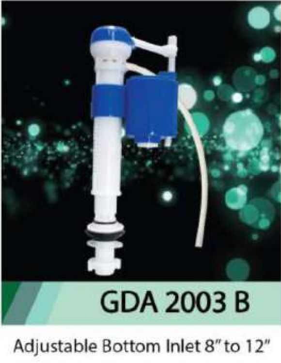 GDA 2003 B ADJUSTABLE BOTTOM INLET 8'' TO 12''