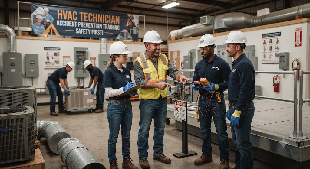 HVAC technician accident prevention training course