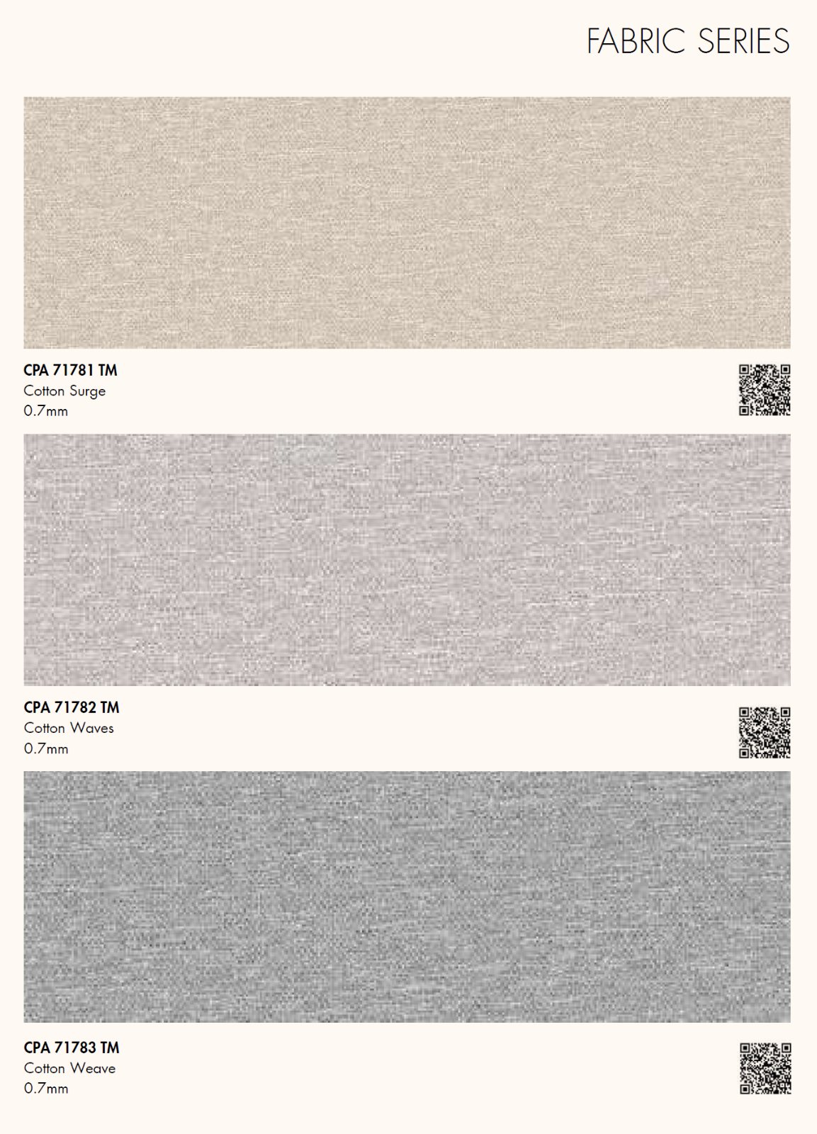 Futuro High Pressure Laminate Sheet Fabric Colour