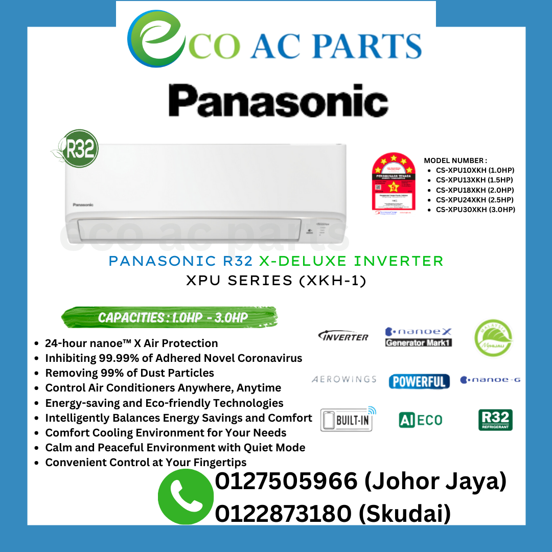 Panasonic X-Deluxe Inverter R32 XPU Series