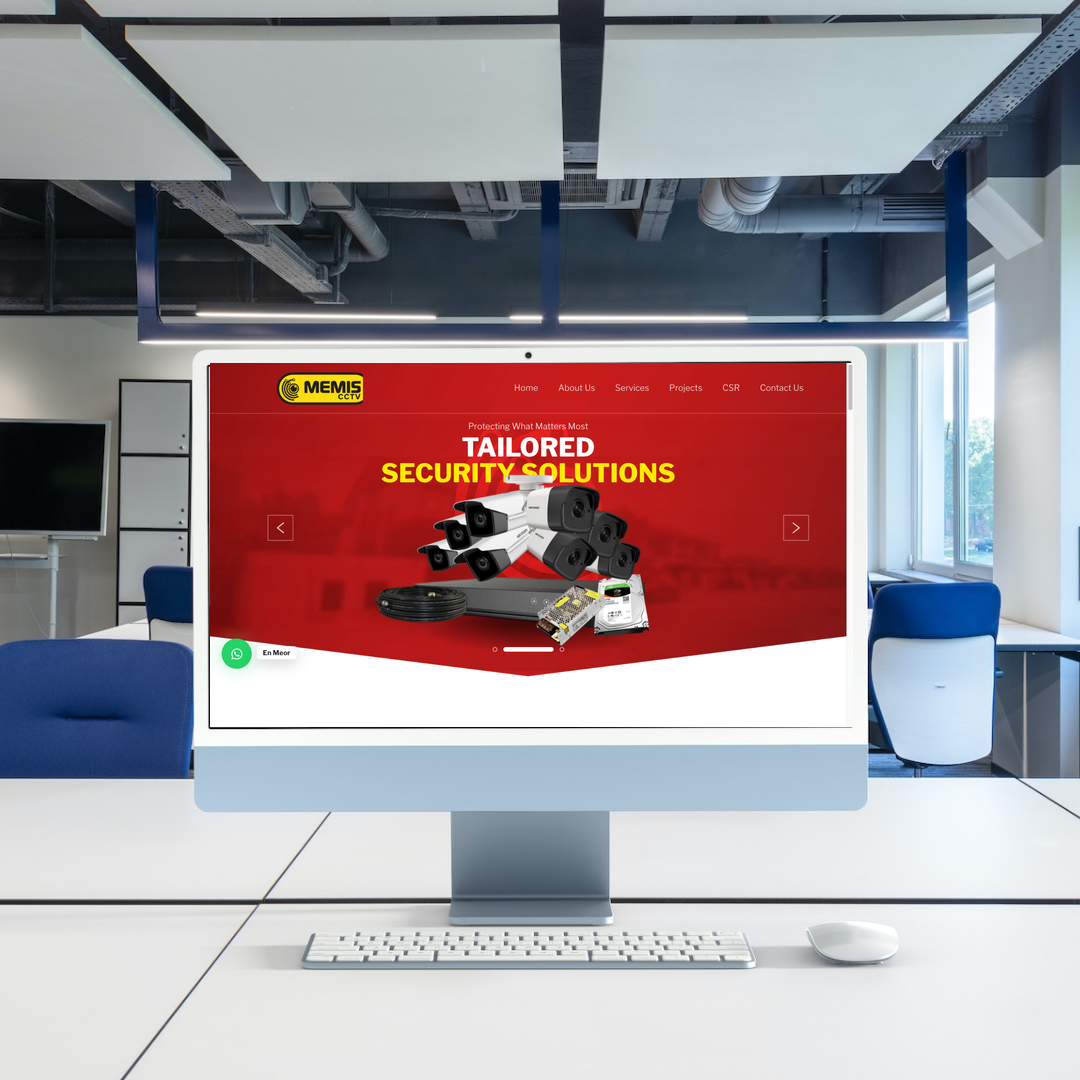 Cctv & Security Alarm Installation Website Design & SEO | Johor
