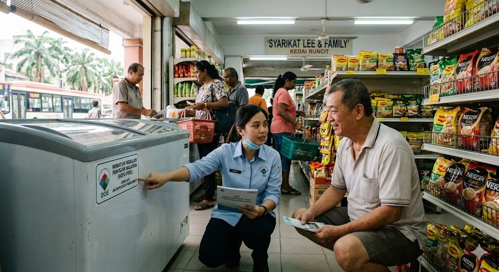 refrigeration legal framework Malaysia DOE