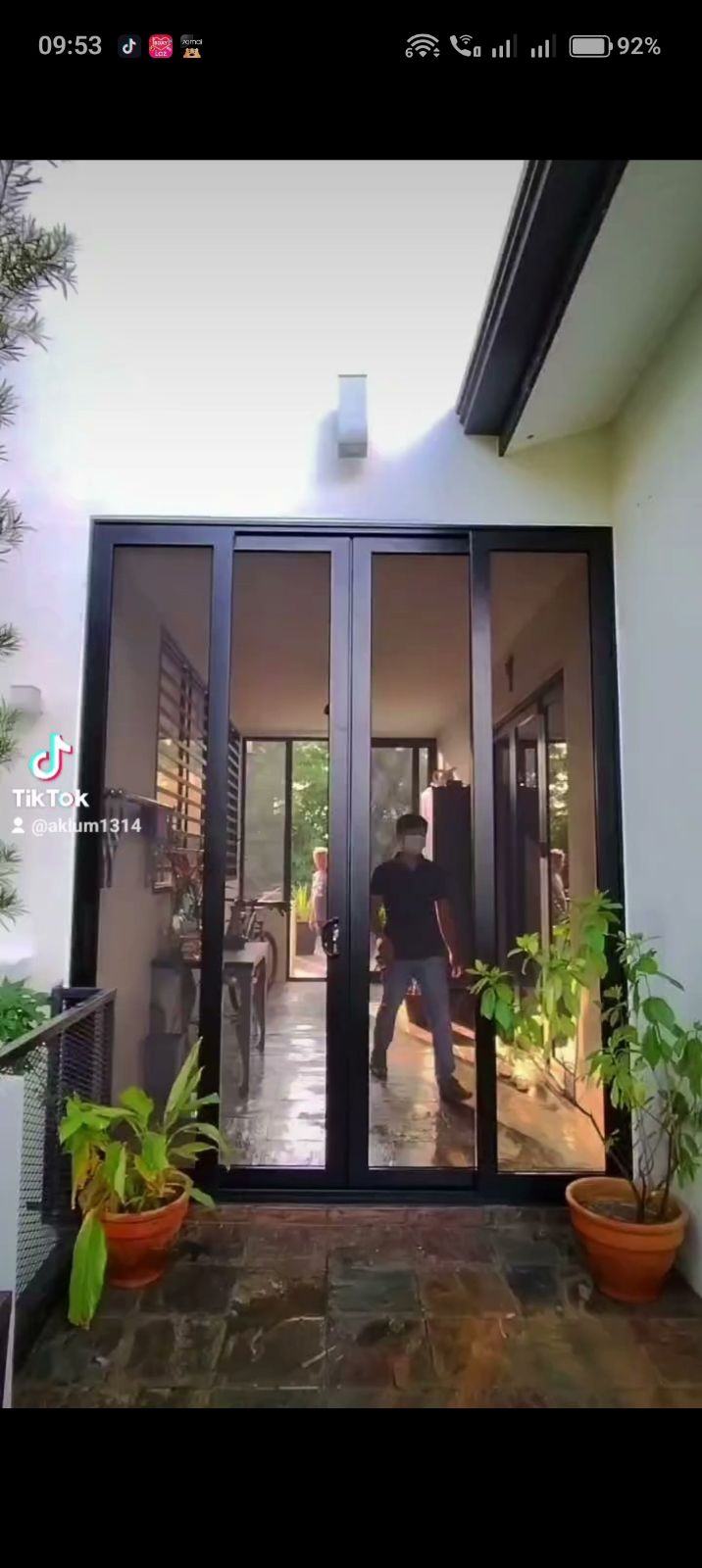 Security Mesh Sliding Door System