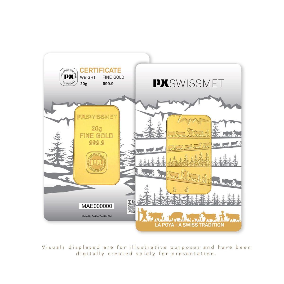 LAPOYA | PX Swissmet Au999 (20g)