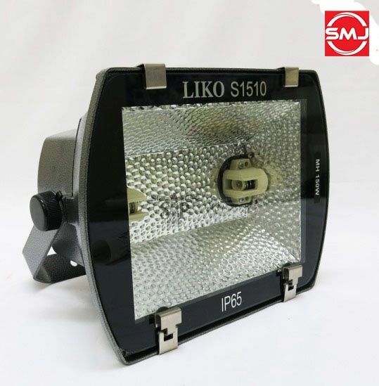 Liko S1510 150W RX7S Metal Halide Floodlight (Dark Grey)