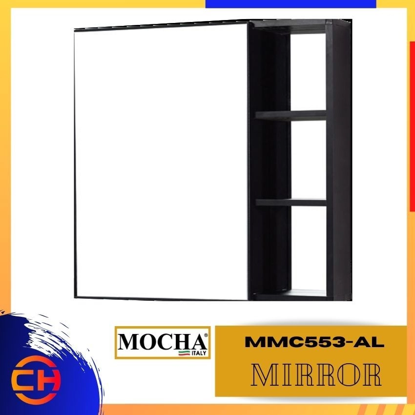 MOCHA MMC553-AL STAINLESS STEEL MIRROR CABINET 