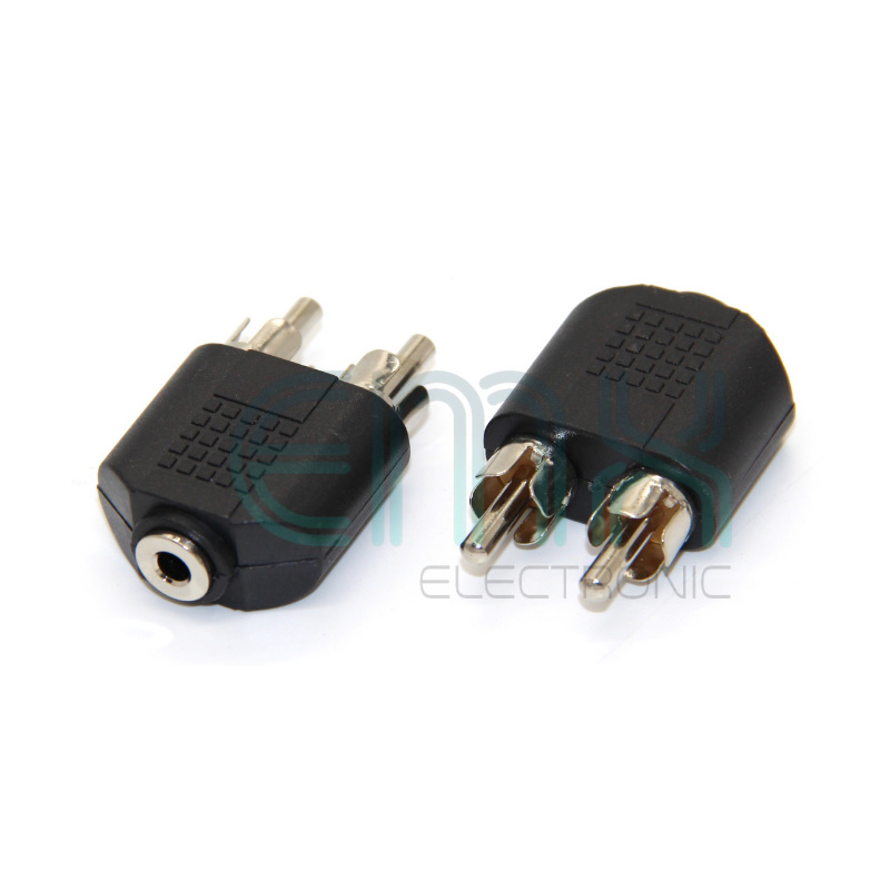 EA-433B STEREO F- 2 X RCA M ADAPTOR