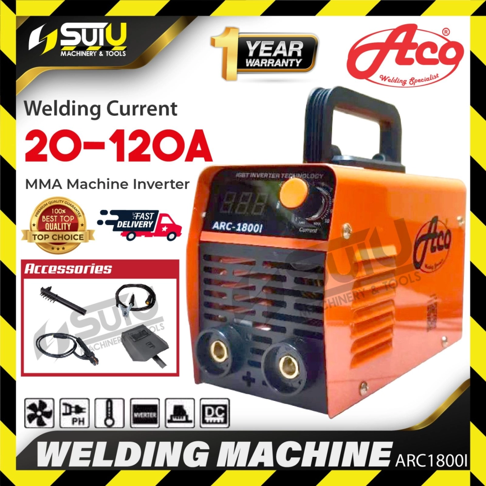 ACO ARC-1800I / ARC1800I MMA / ARC Welding Machine / Mesin Kimpalan