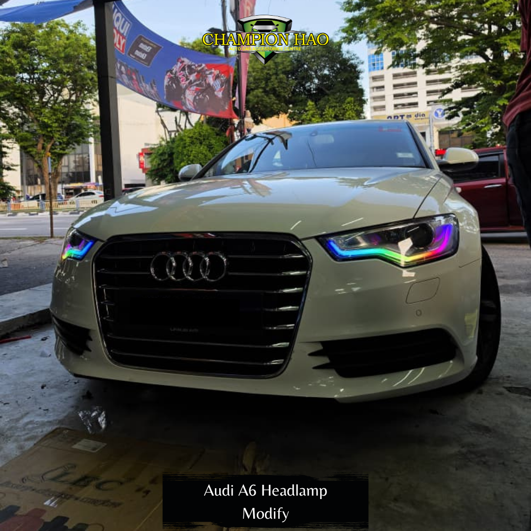 AUDI A6 CUSTOM RGB DRL