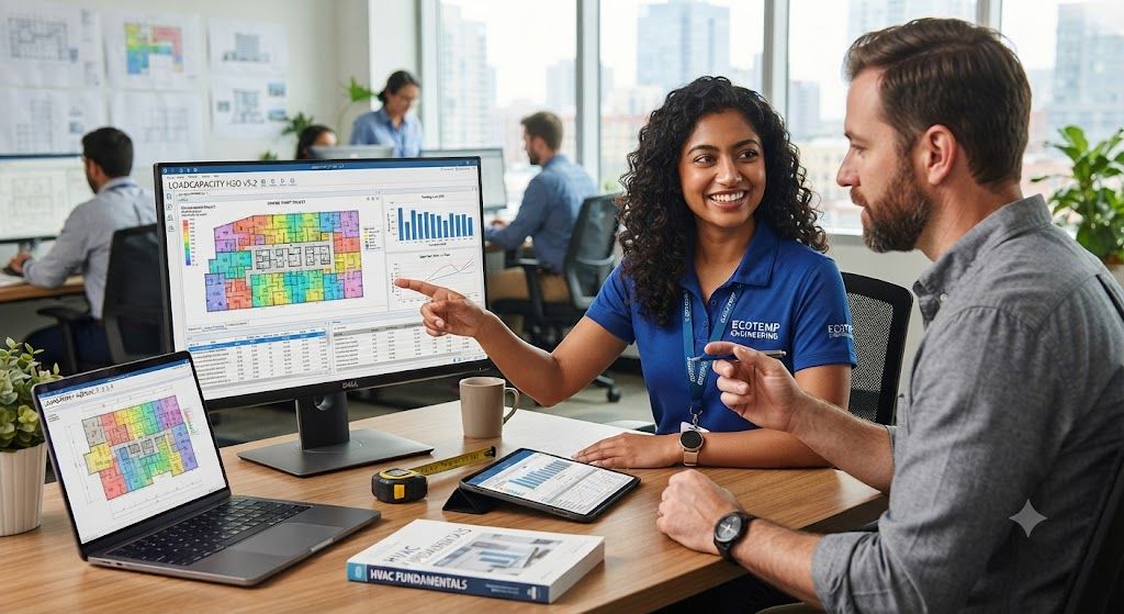 HVAC energy modeling cooling load software