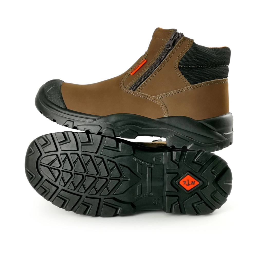 Hammerland Low Cut with Shoelace Safety Shoes HAM-3002 GK Brown