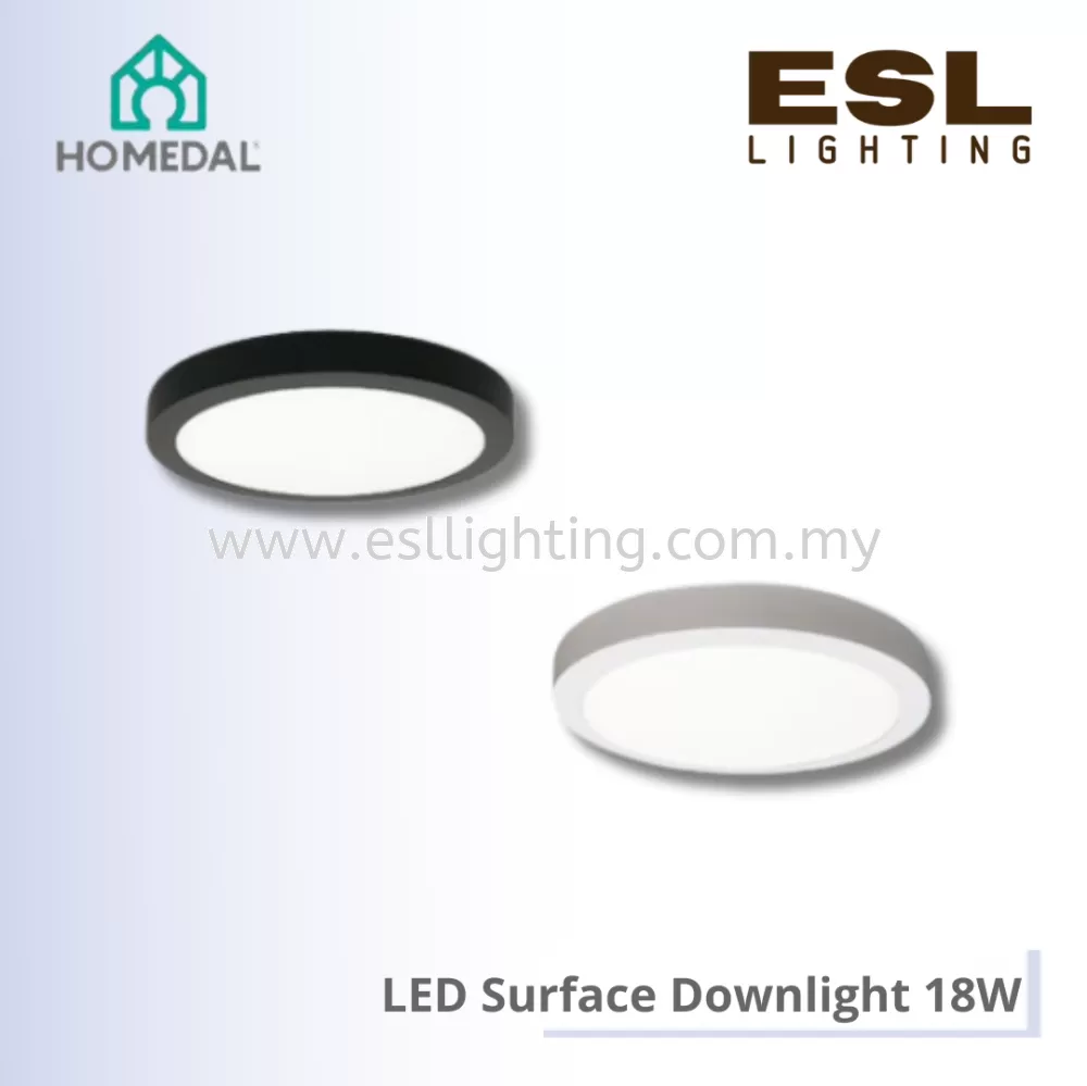 HOMEDAL LED Surface Downlight Round 18W - HML-14-RD-18W