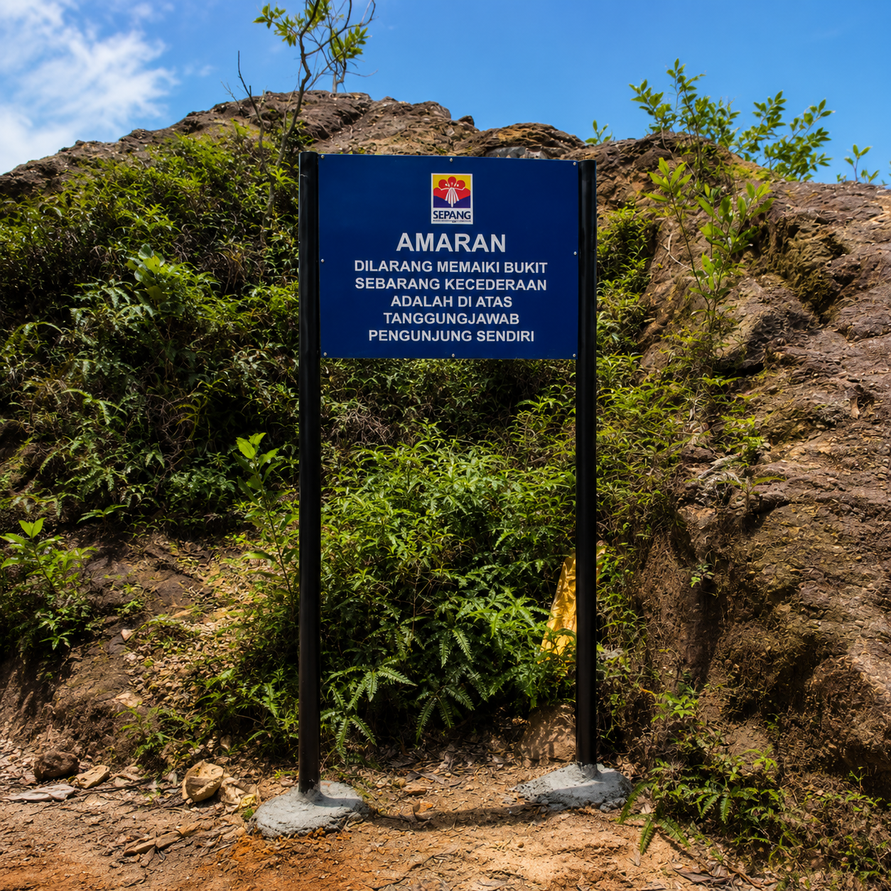Warning Safety Signboard Selangor | Outdoor Signage