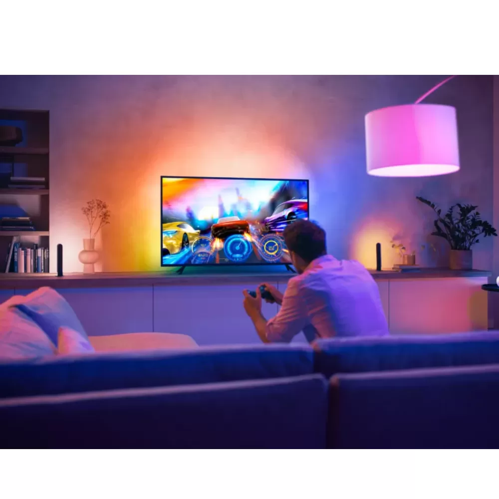 PHILIPS HUE 20W 1230LM 2000K-6500K+RGB IP20 DIMMABLE TUNABLE SMART FLEXIBLE LED NEON GRADIENT TV LIGHTSTRIP (Suitable for 55''-60'' TV)