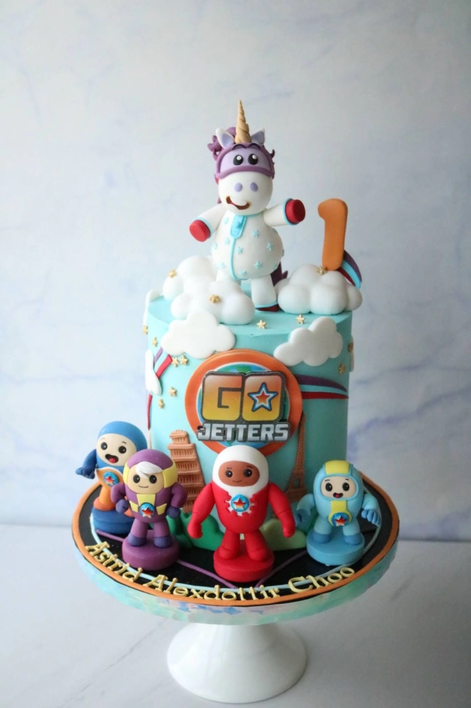 Unicorn Go Jetter Cake