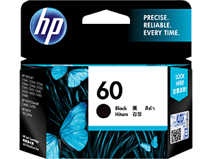 HP 60 Black Original Ink Cartridge CC640WA