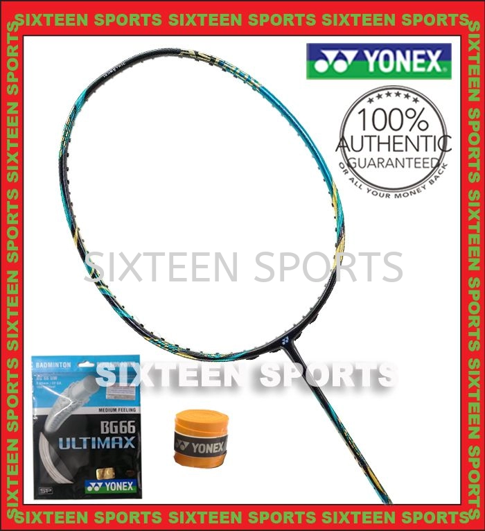 Yonex Astrox 88s Pro Badminton Racket (C/W Yonex BG66 UM string & Ac102 Overgrip)