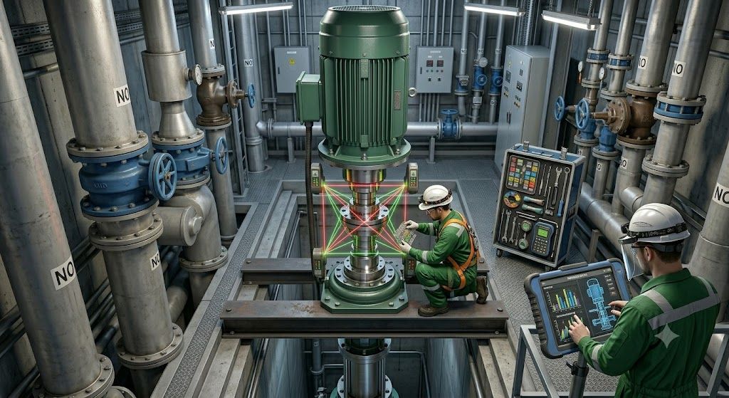 Vertical Pump Alignment Service