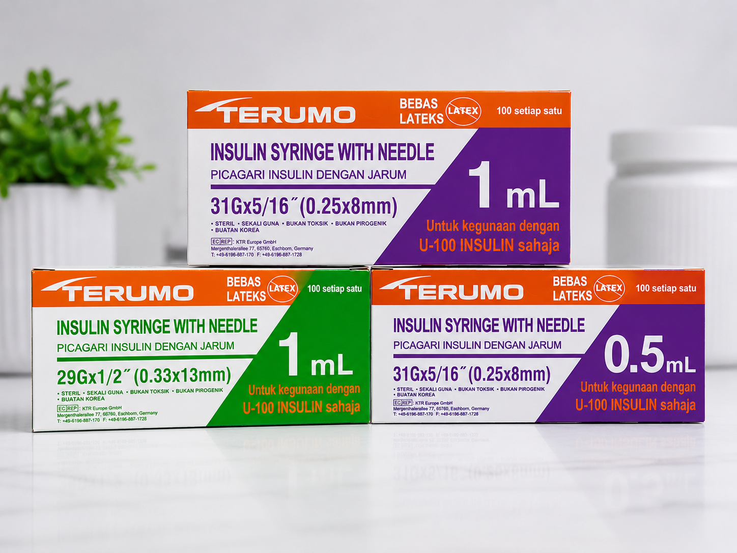 TERUMO Insulin Syringe with Needle (PRE ORDER)