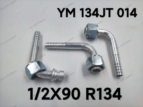 YM 134JT 014 1/2X90 R134 Fitting