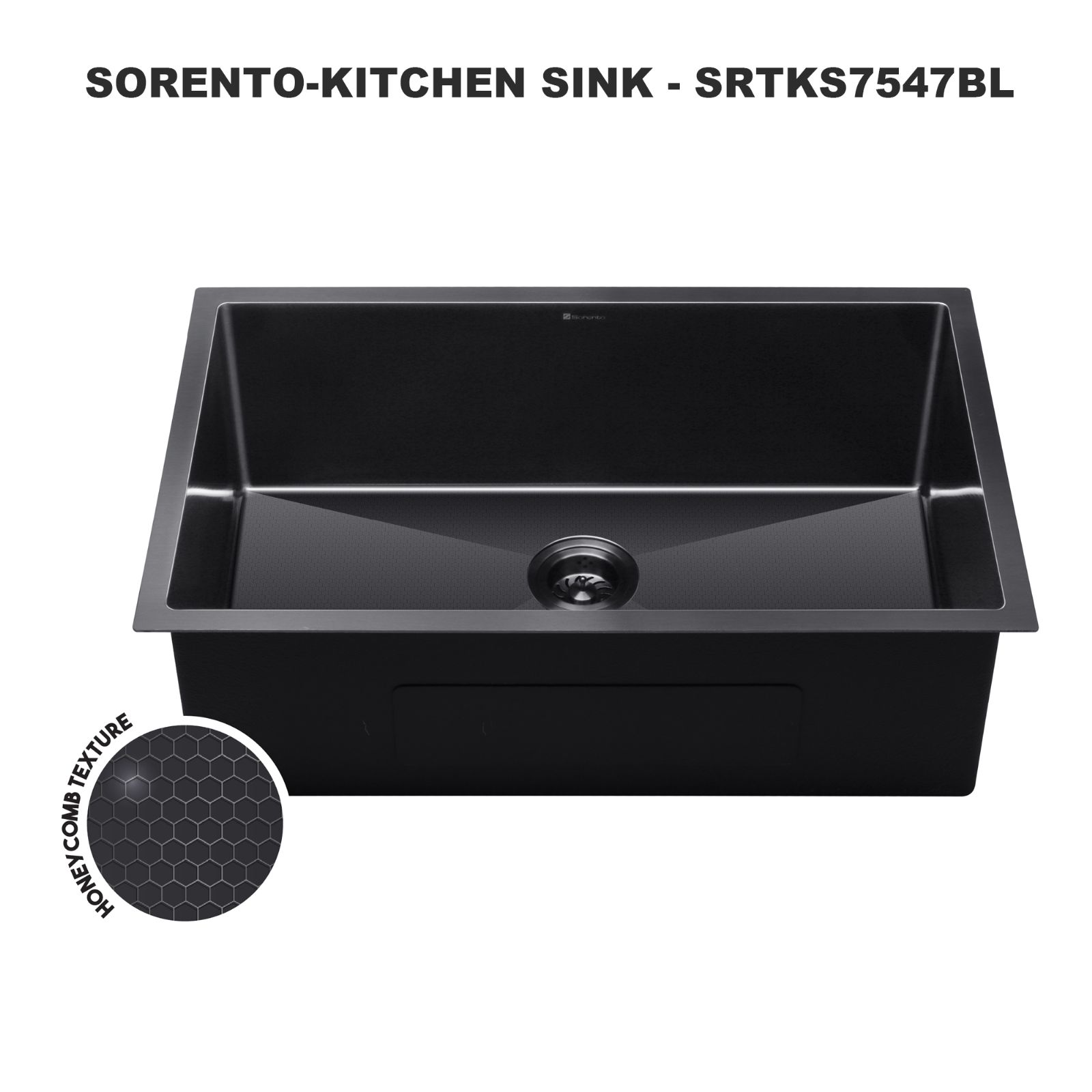 SORENTO HONEYCOMB KITCHEN SINK SRTKS7547-BL