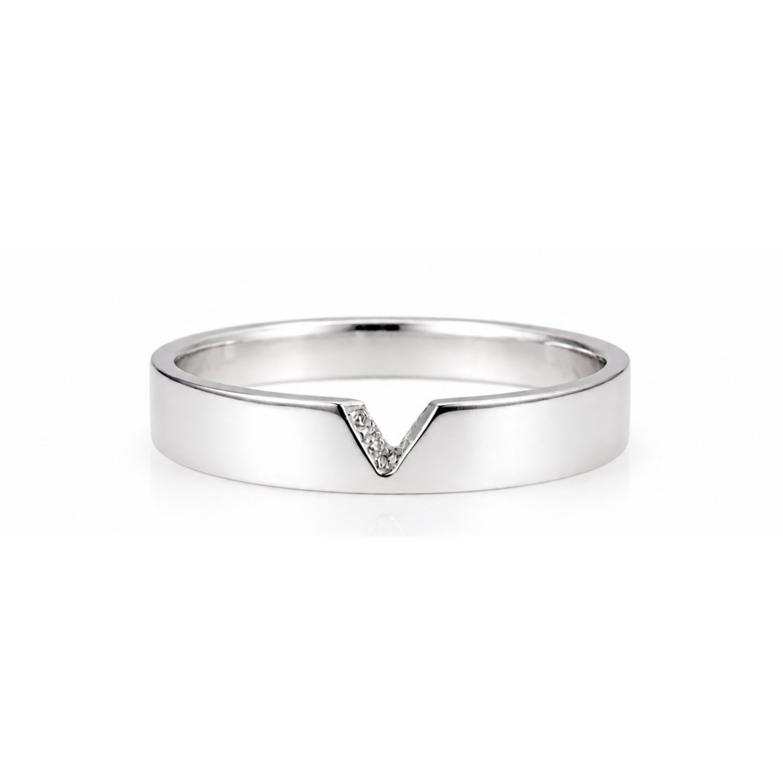 Roman & Co庐 Varen Apex Diamond Wedding Band