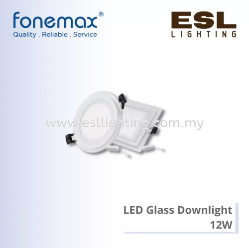 FONEMAX LED Glass Downlight 12W - 160R