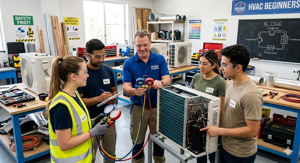 HVAC skills training for beginners